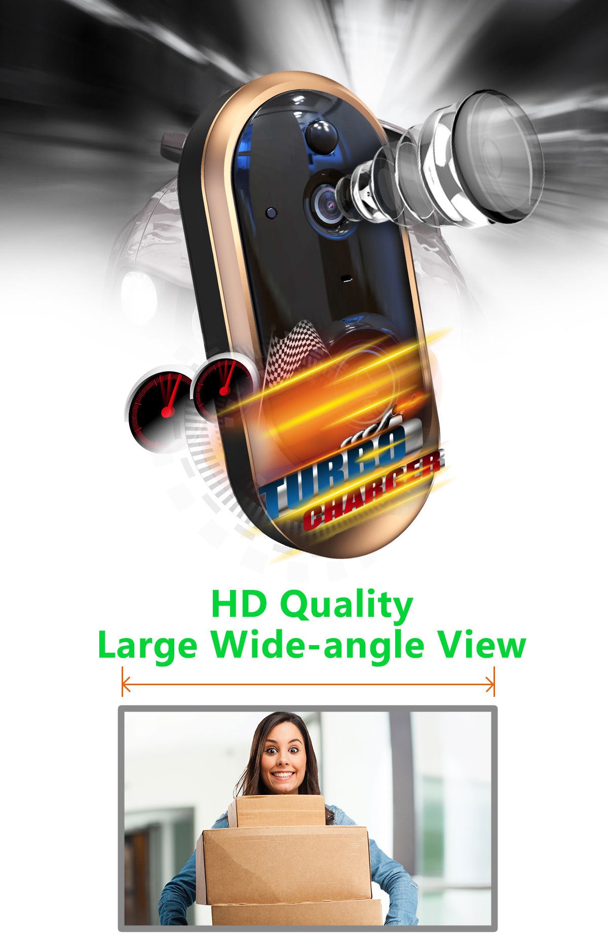 EcoGuard Bell - Smart Wireless Video Doorbell