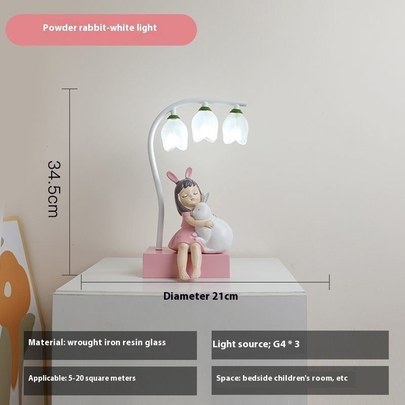 DreamLight - Angel-Themed Table Lamp