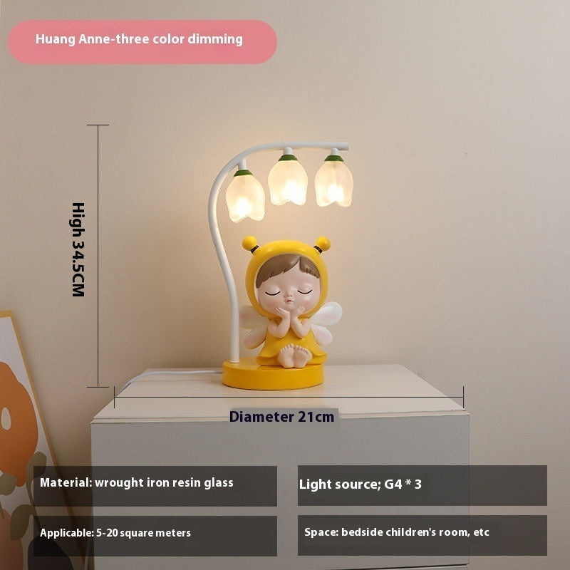 DreamLight - Angel-Themed Table Lamp