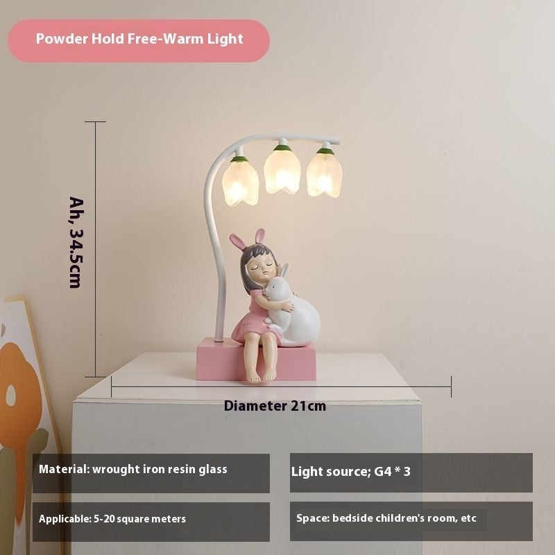 DreamLight - Angel-Themed Table Lamp