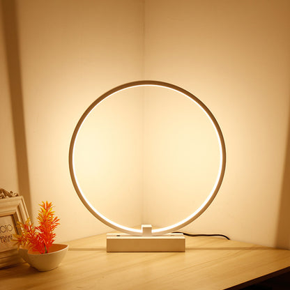 AuraCircle Lamp - Modern LED Desk Light