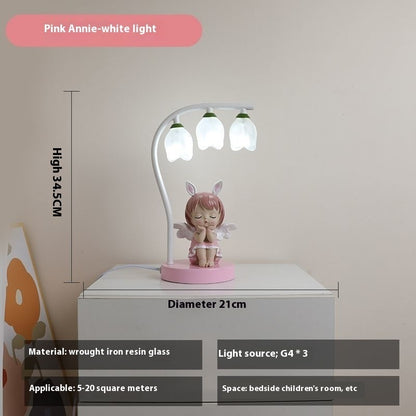 DreamLight - Angel-Themed Table Lamp