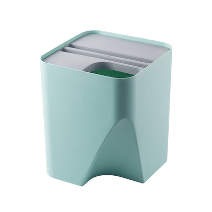 EcoSort Bin - Dry-Wet Separate Trash Can