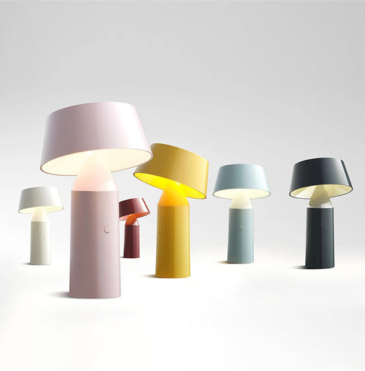 GeoShroom Lamp - Portable LED Table Lamp